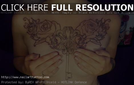 chest tattoo designs for girls