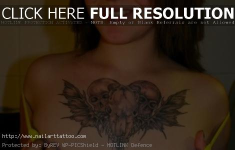 chest tattoo ideas for girls