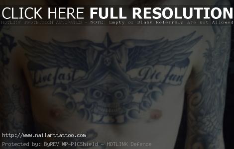 chest tattoos for men designs