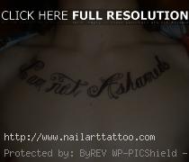 chest tattoos quotes