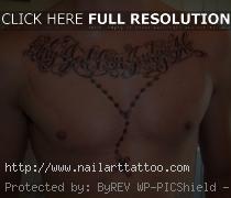 chest tattoos quotes about god