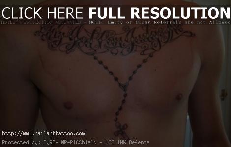 chest tattoos quotes about god