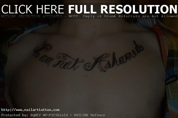 Tattoo Quotes On Chest