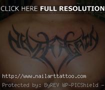 chest tribal tattoos