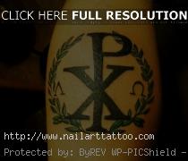 chi rho tattoo designs