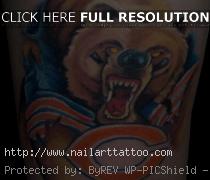 chicago bears tattoos ideas