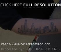 chicago skyline tattoo designs