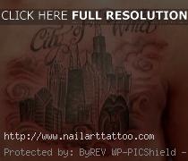 chicago skyline tattoo