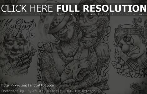 chicano tattoo art designs