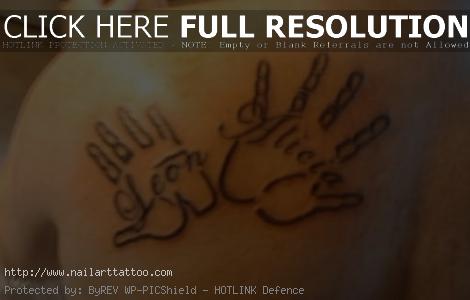 children s name tattoos