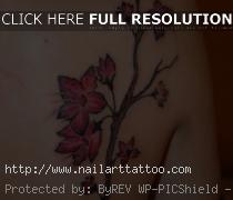 chinese cherry blossom tattoo