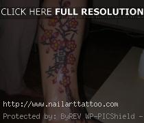 chinese cherry blossom tattoos pictures