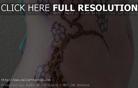 chinese cherry blossom tree tattoos