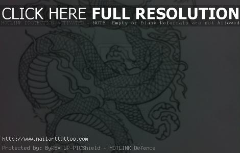 chinese dragon tattoo designs