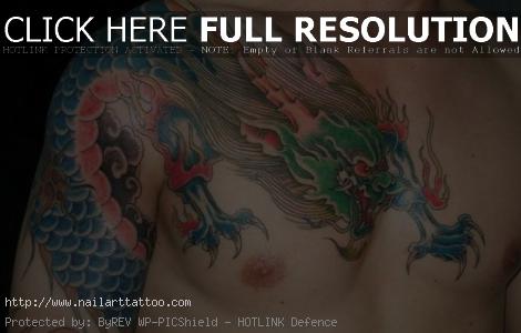 chinese dragon tattoo designs arms