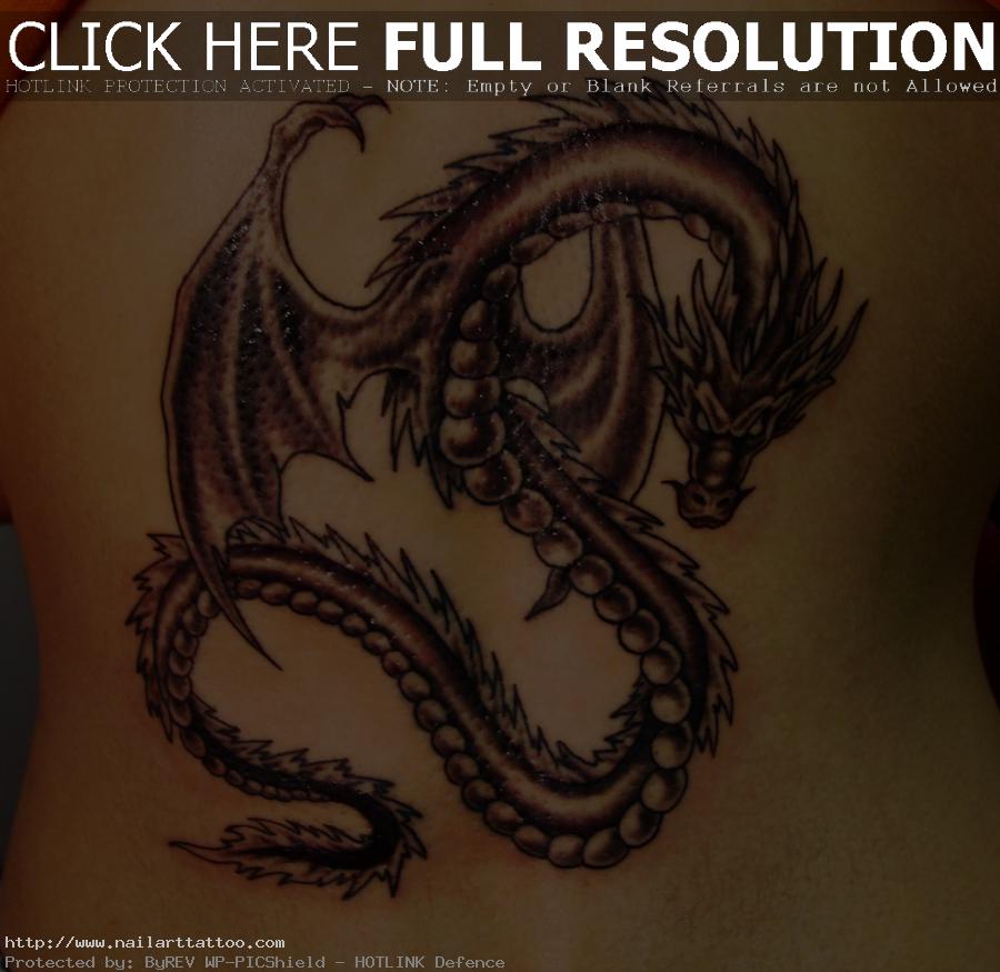 chinese dragon tattoo designs for women
