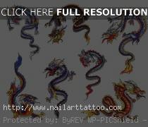 chinese dragon tattoo designs