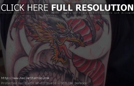 chinese dragon tattoo sleeve