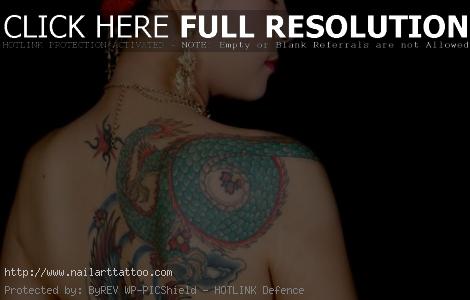 chinese dragon tattoos for women