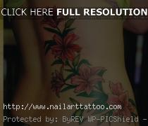 chinese flower tattoos