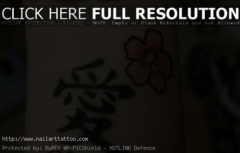 chinese letter tattoos on wrist