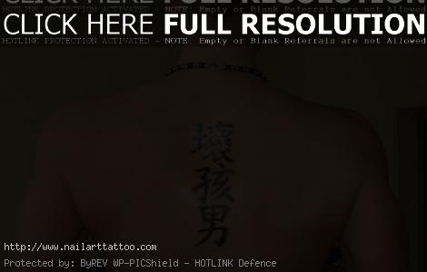 chinese symbol tattoos for men