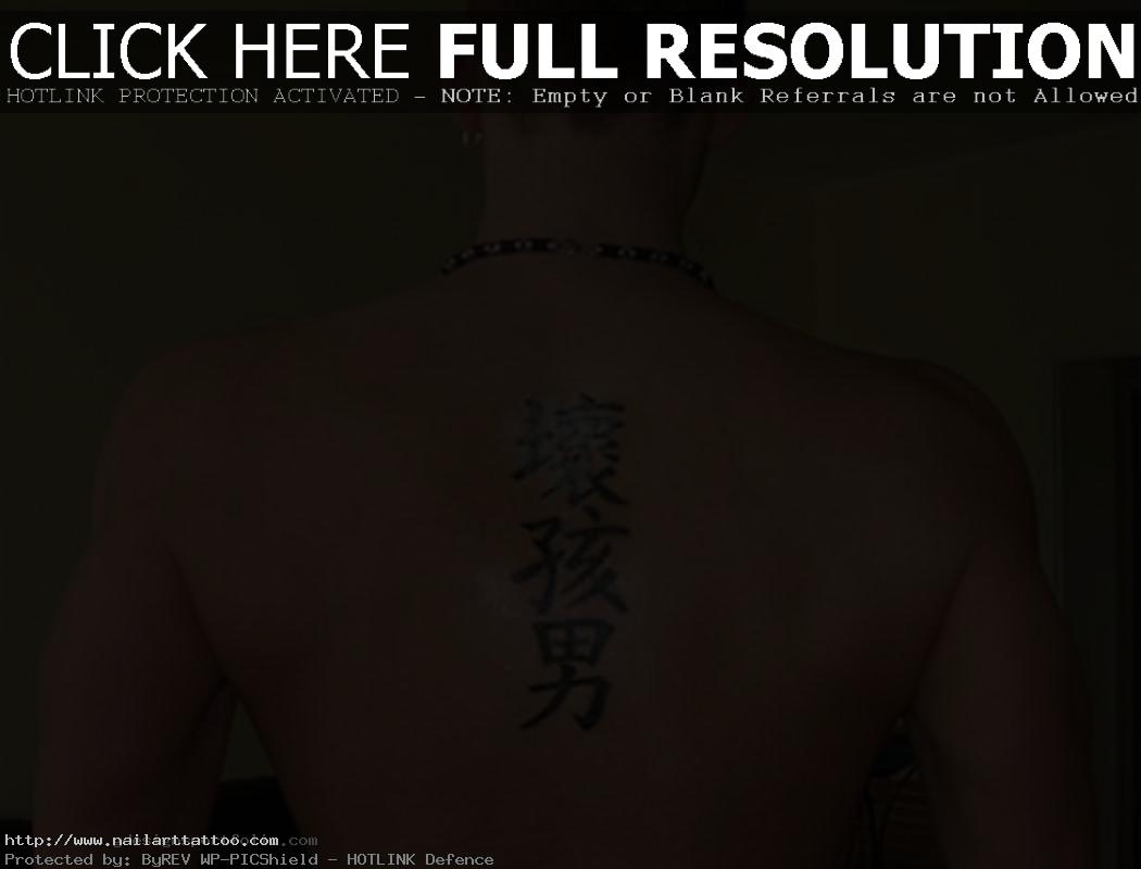 chinese symbol tattoos for men