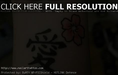 chinese symbol tattoos on wrist