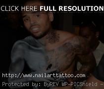 chris brown illuminati tattoo