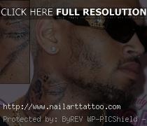 chris browns tattoo