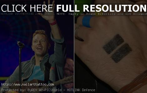 chris martin tattoo