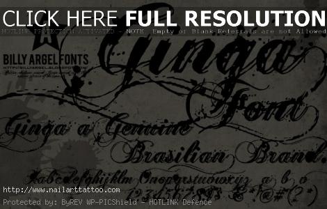 classic tattoo font download