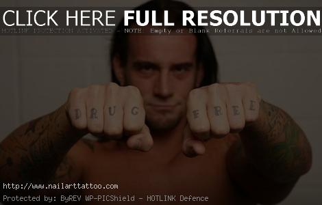 cm punk s tattoos