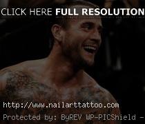 cm punk tattoos