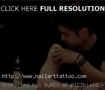 colin farrell tattoos