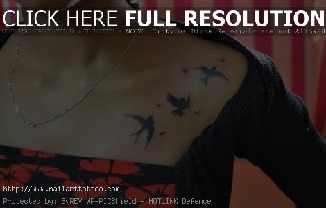 collar bone tattoos for girls