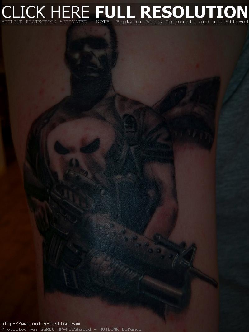 comic book tattoo