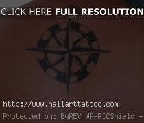 compass rose tattoo