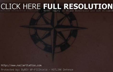 compass rose tattoo