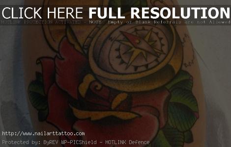 compass rose tattoo designs