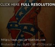confederate flag tattoo