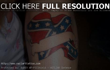 confederate flag tattoos