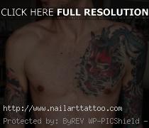 cool chest tattoos men