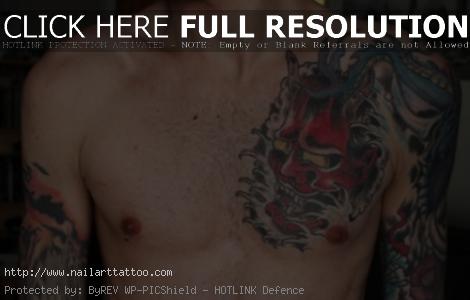 cool chest tattoos men