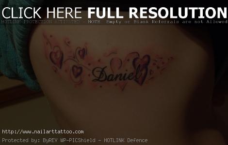 cute children name tattoos