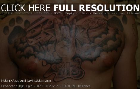 eligious chest tattoos for men designs