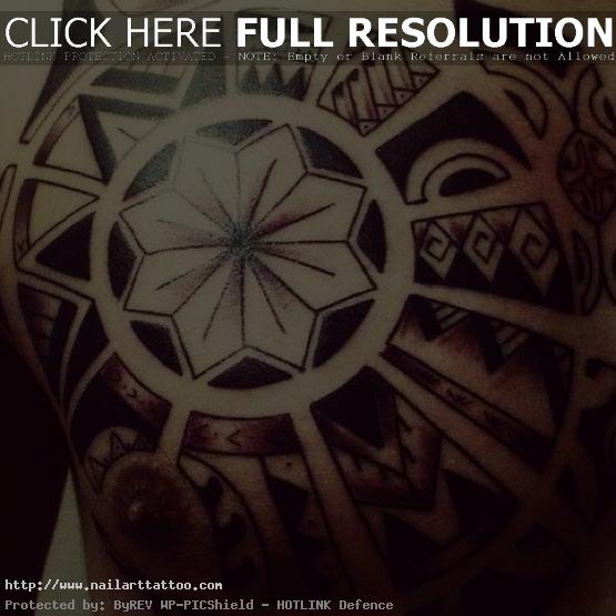 full chest tribal tattoos for men