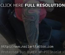 great blue heron tattoo