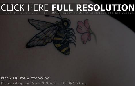 images of bumble bee tattoos