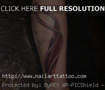 inner calf tattoos for women